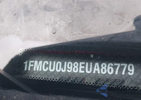 2014 Ford Escape Titanium из США, поврежденный, VIN 1FMCU0J98EUA86779